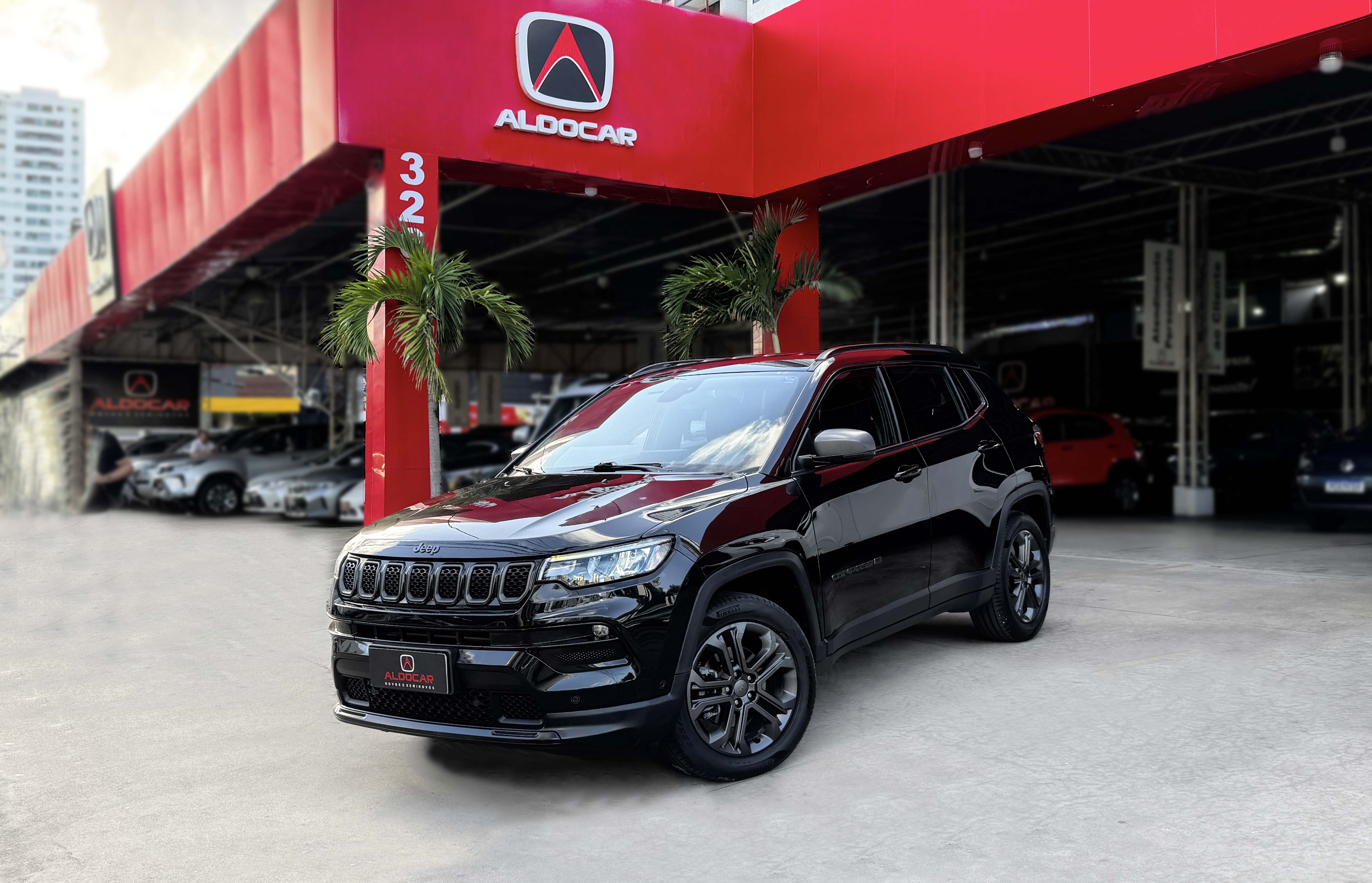 JEEP COMPASS 1.3 T270 TURBO FLEX LONGITUDE 80 ANOS AT6
