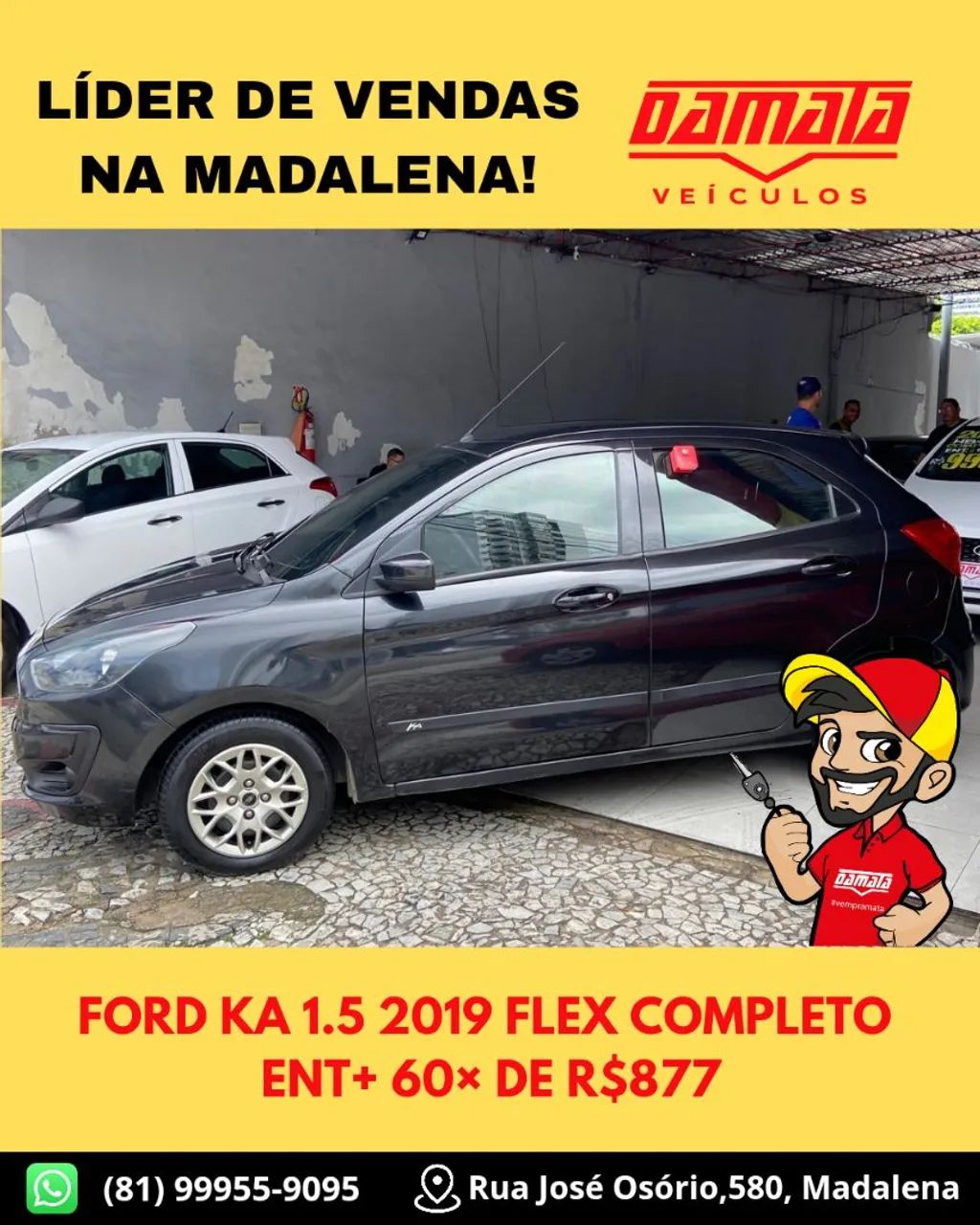 Ford KA 1.5 SE 12V Flex 5P Mec. 2019
