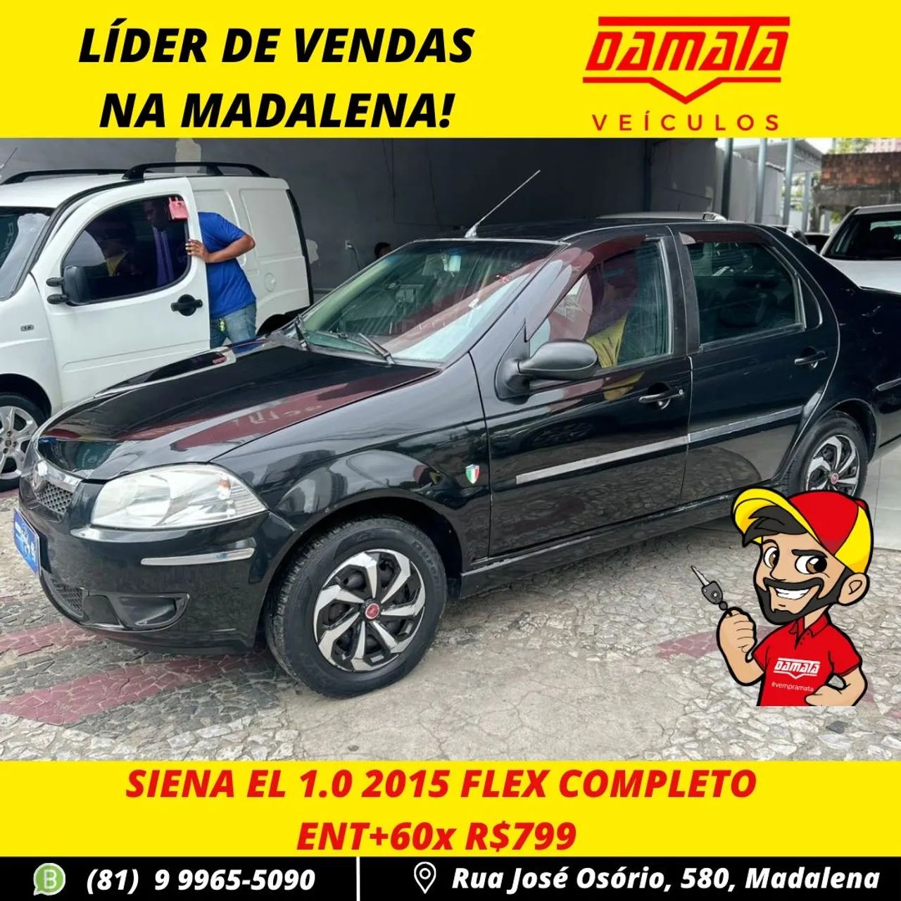 Fiat Siena EL 1.0 MPI Fire Flex 8V 4P 2015