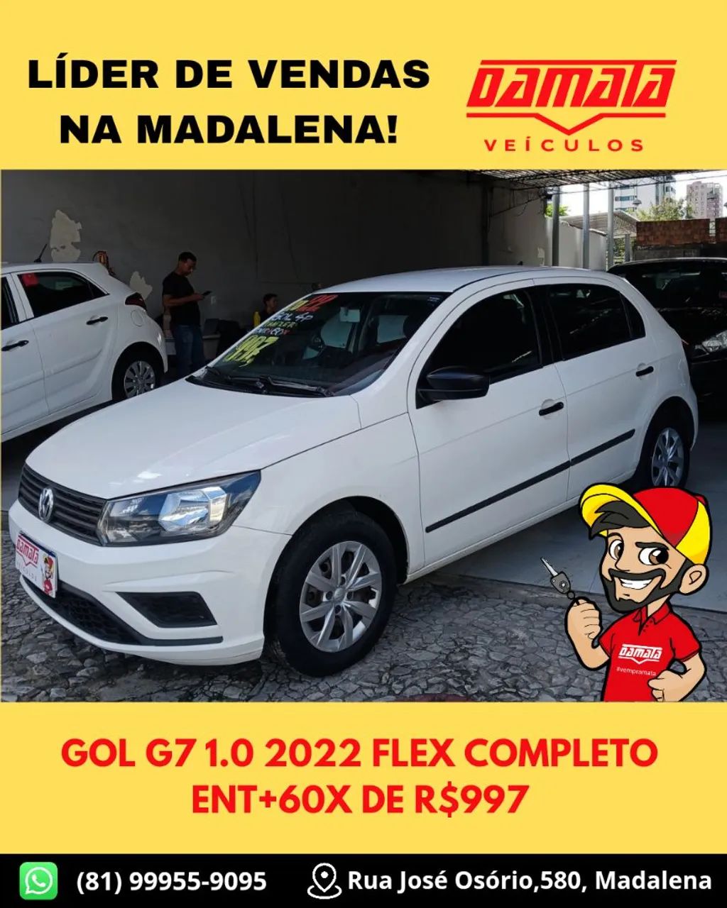 Volkswagen Gol Geração VII 1.0 12V Flex Mec. 4P 2022