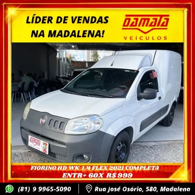 Fiat Fiorino Furgão Work. Hard 1.4 Flex 8V 2P 2021
