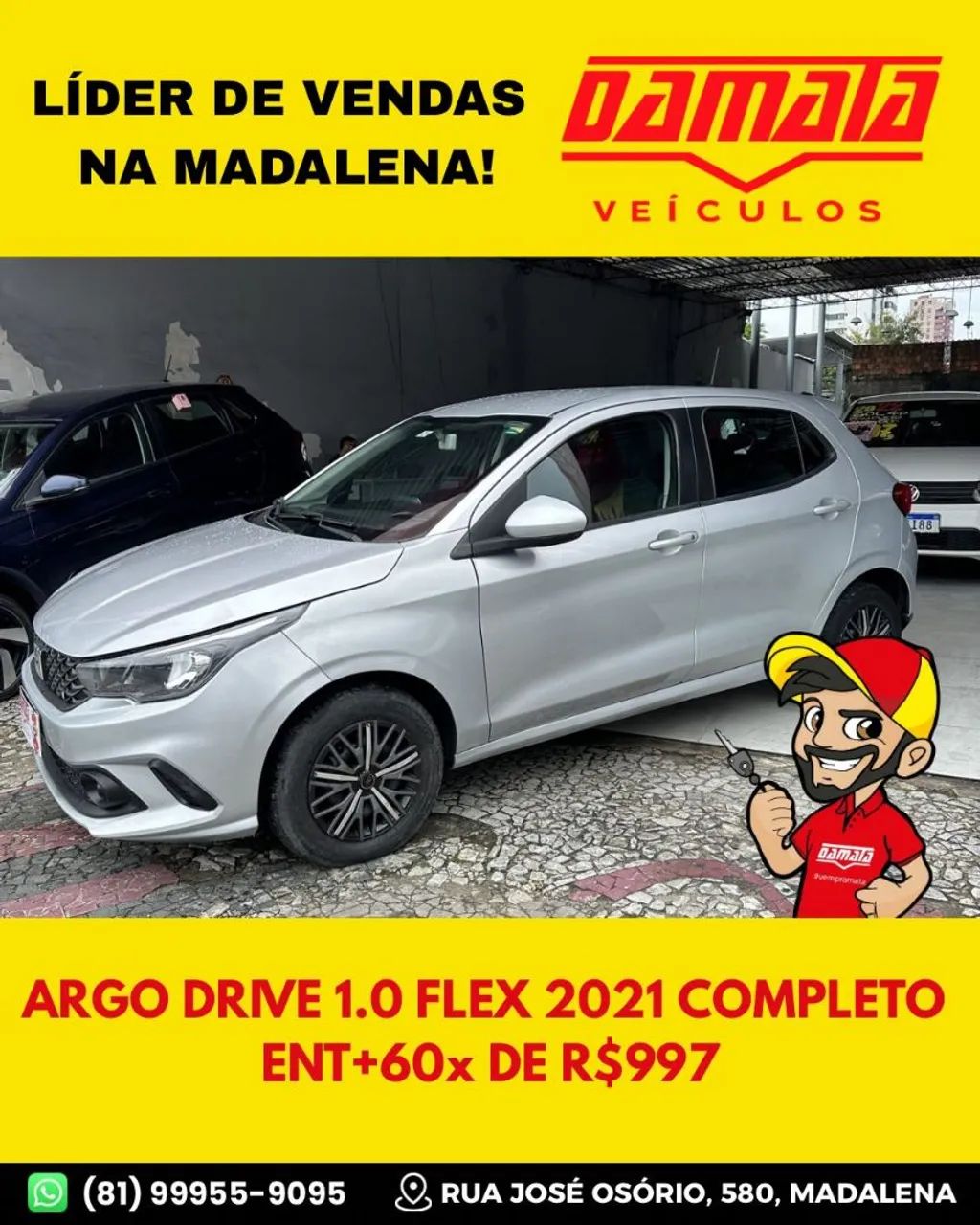 Fiat Argo Drive 1.0 6V Flex 2021