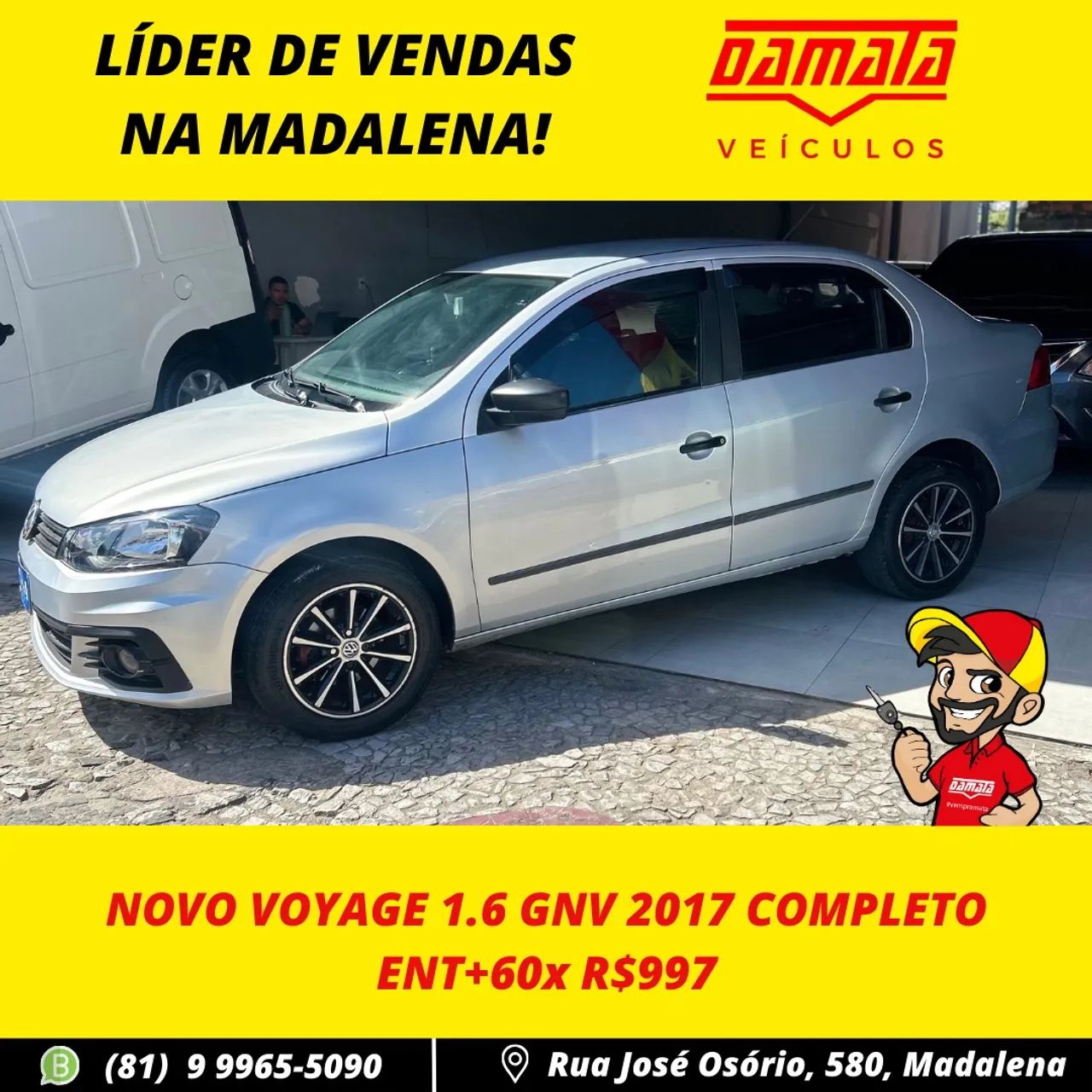 Volkswagen Voyage Trendline 1.6 T.flex 8V 4P 2017
