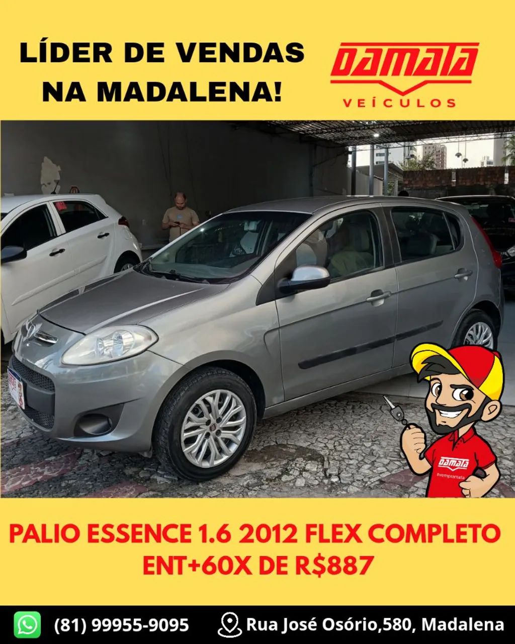 Fiat Palio Essence 1.6 Flex 16V 5P 2012