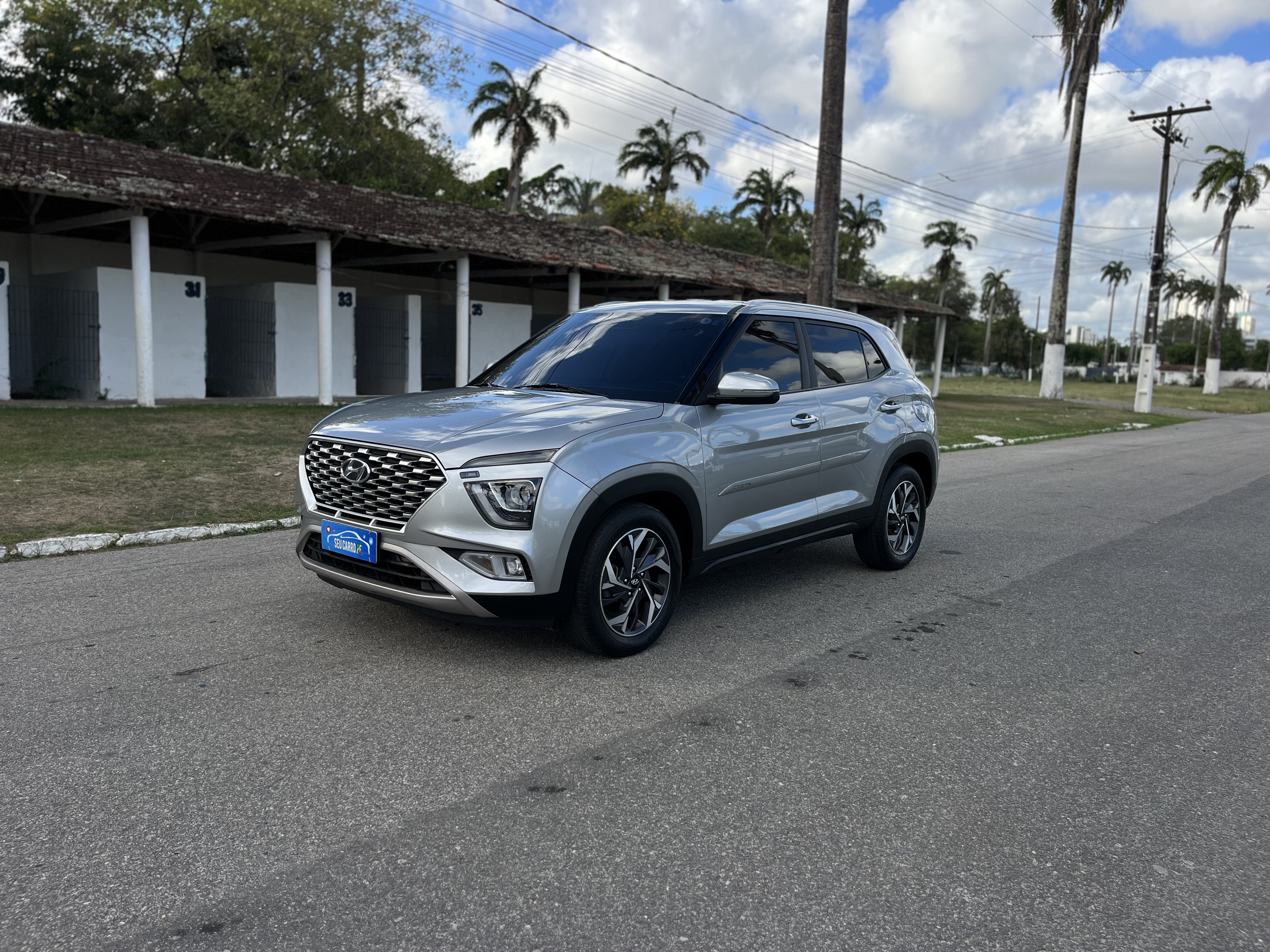 HYUNDAI CRETA 1TA LIMITED 1.0  2021/ 2022  PRATA RZE6A47