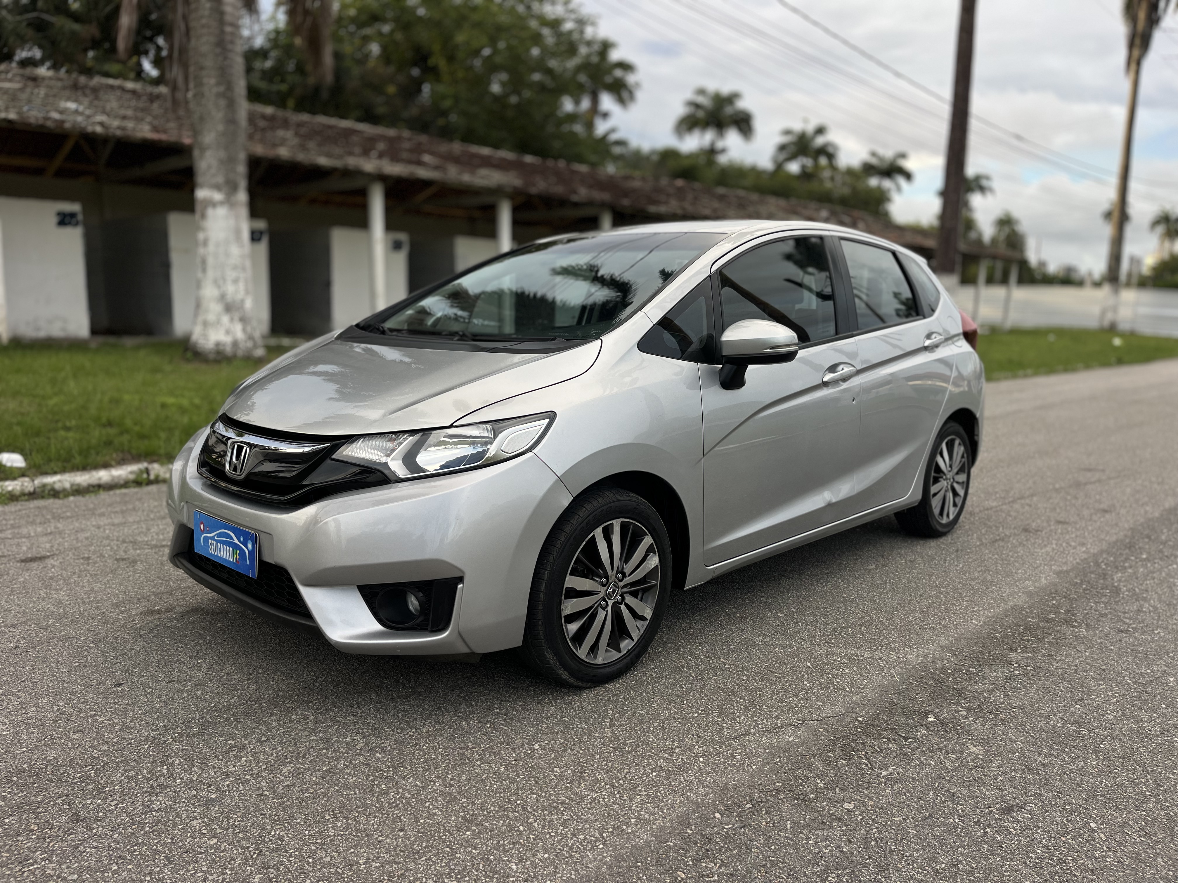 HONDA FIT EX CVT 1.5 2016/2016 PRATA PCP8J33