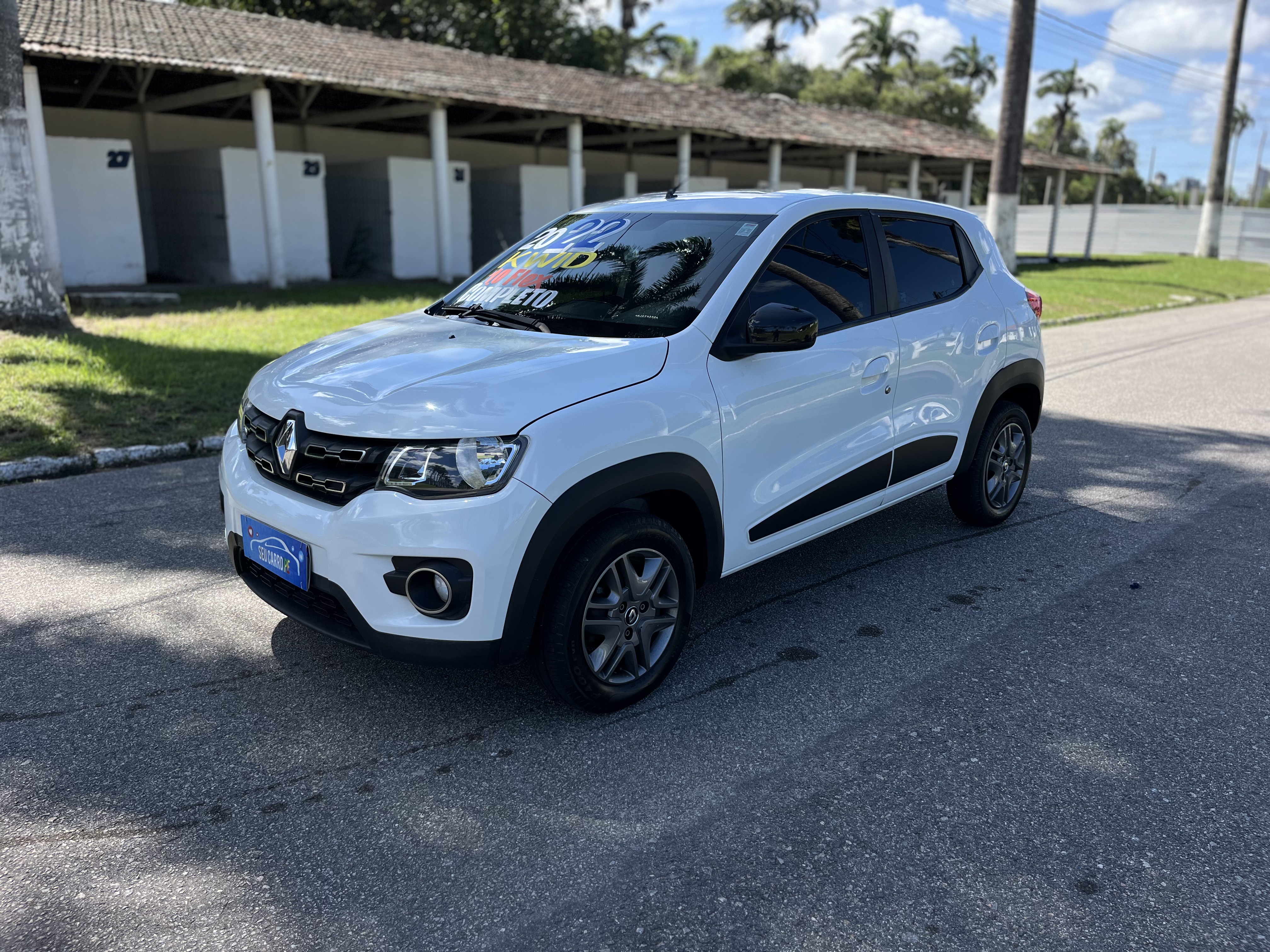 RENAULT KWID INTENS 1.0MT 2021/2022 BRANCA RZG6C49