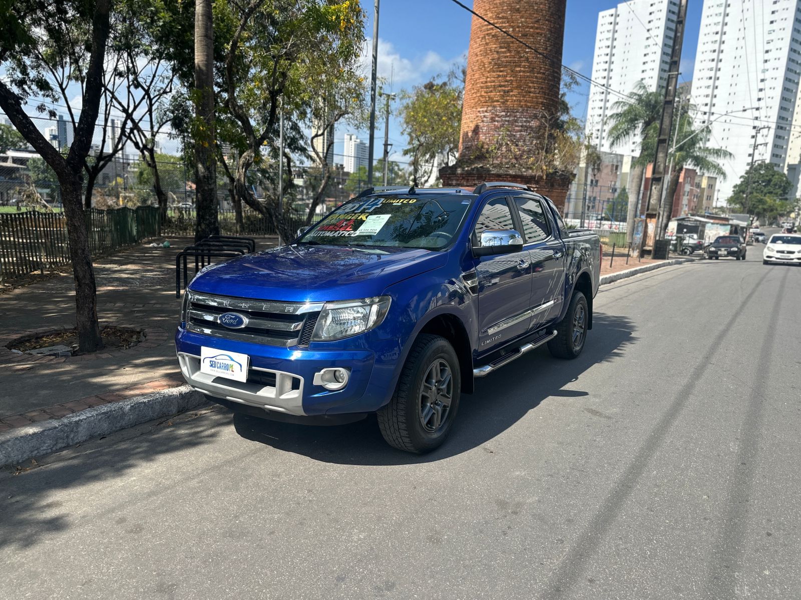 FORD RANGER LIMITED 3.2  CD 2014/2014 AZUL OVY3C73