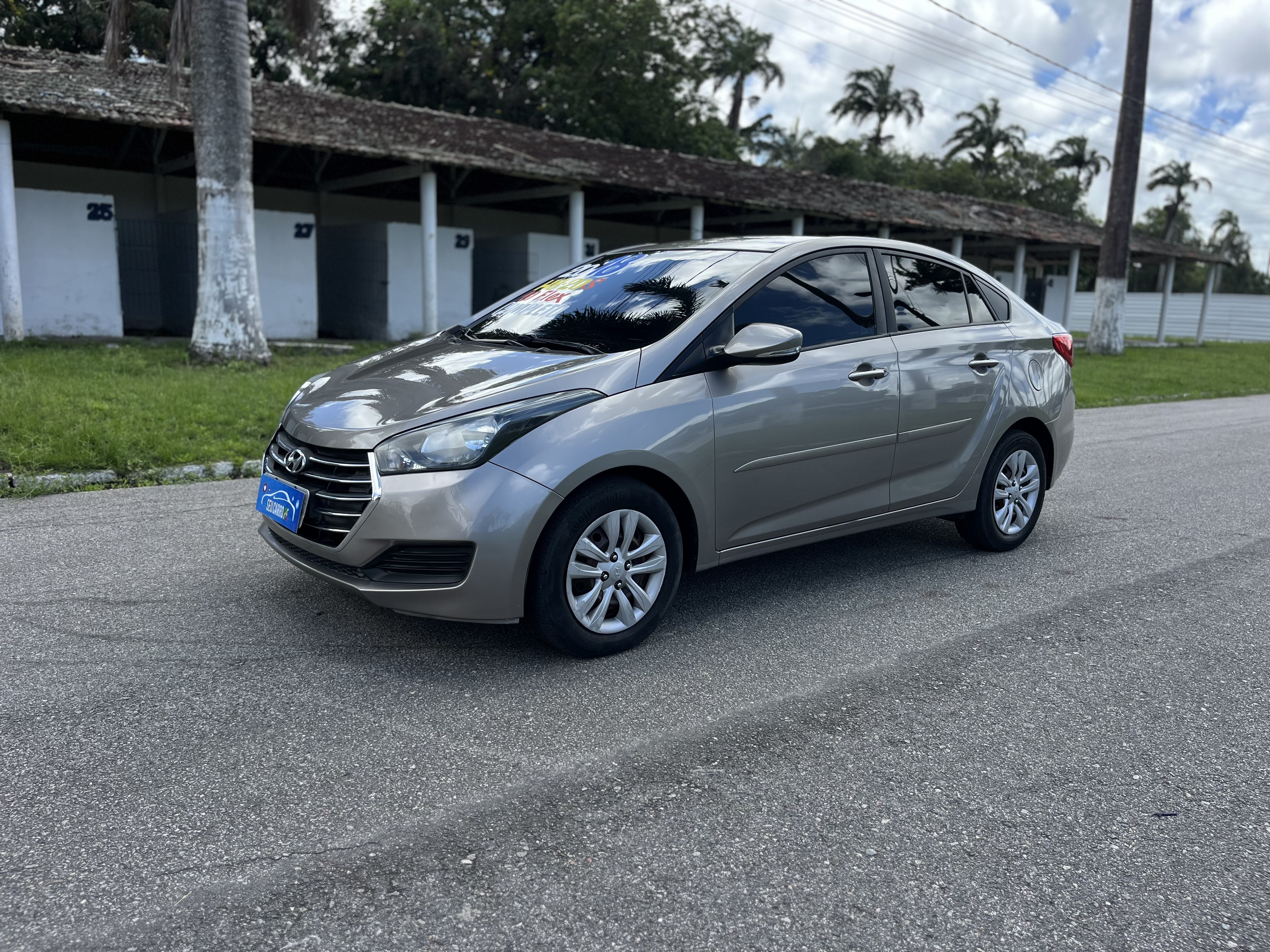 HYUNDAI HB20S 1.0M COMF 2018/2018 PRATA PDT6525