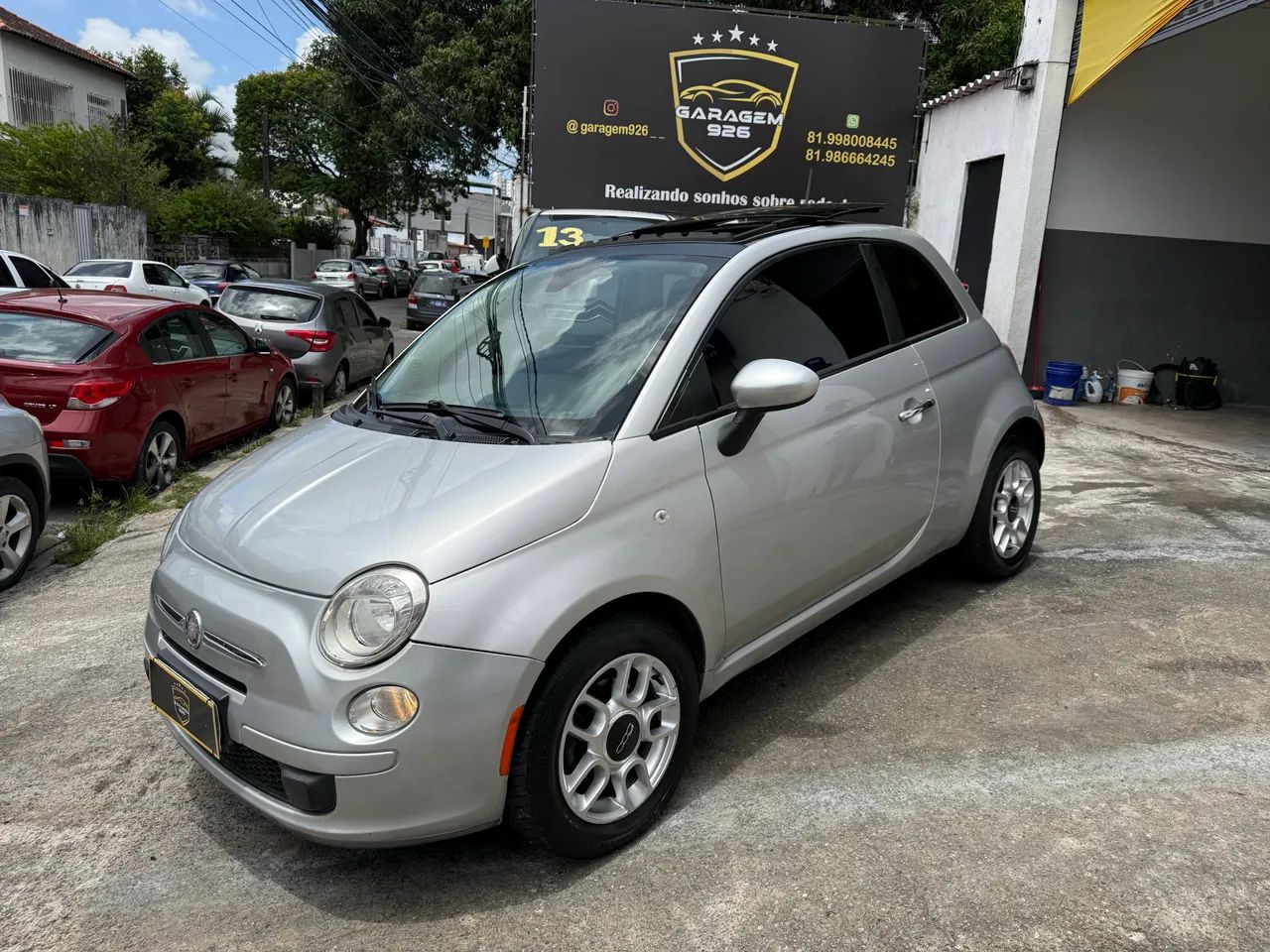 Fiat 500 Cult 1.4 Flex 8V EVO Dualogic 2012
